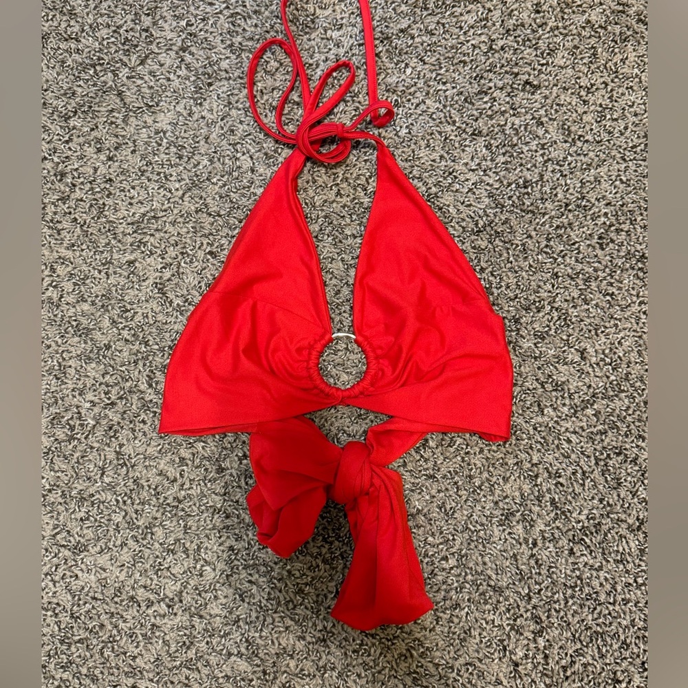 Red Halter Top